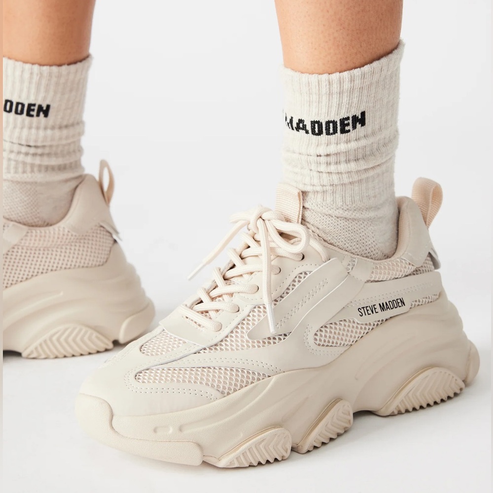 Steve Madden Possession Bone Sneaker